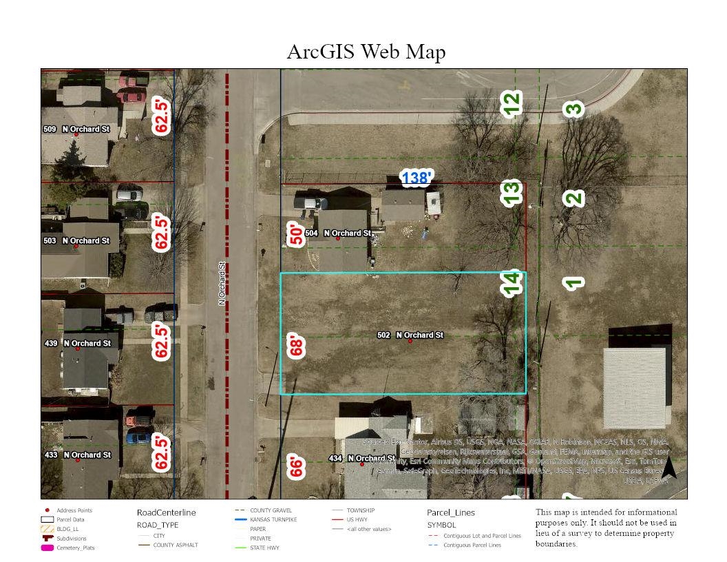 502 N Orchard St, El Dorado, KS, 67042
